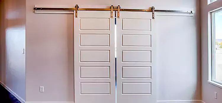 Glass Barn Door with Installation Hardware Kit Nacogdoches