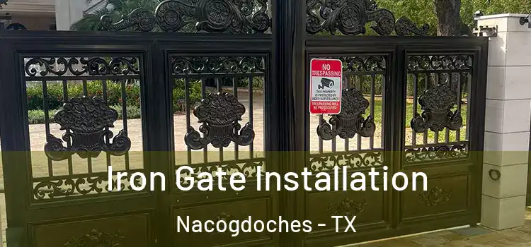 Iron Gate Installation Nacogdoches - TX
